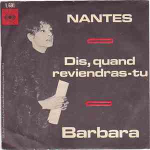 Barbara  - Dis, Quand Reviendras-Tu? download free