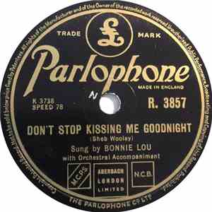 Bonnie Lou - Don't Stop Kissing Me Goodnight / The Welcome Mat download free