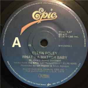 Ellen Foley - What's A Matter Baby / Sad Song download free