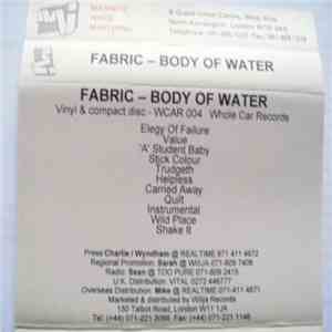 Fabric  - Body Of Water download free