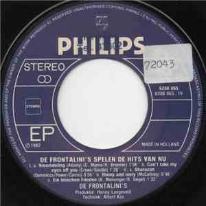 Frontalini's - Vreemdeling / Can't Take My Eyes Off You download free