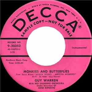 Guy Warren With Red Saunders Orchestra Under Direction Of Gene Esposito - Monkies And Butterflies / An African's Prayer download free