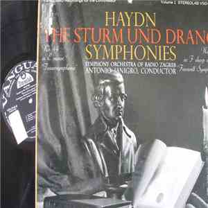 Haydn, Symphony Orchestra Of Radio Zagreb, Antonio Janigro - The Sturm Und Drang Symphonies, Volume 1 (No.44 In E Minor, "Trauersymphonie" / No.45 In F Sharp Minor "Farewell Symphony") download free
