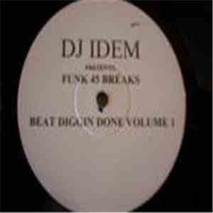 Idem - Beat Diggin Done Volume 1 download free