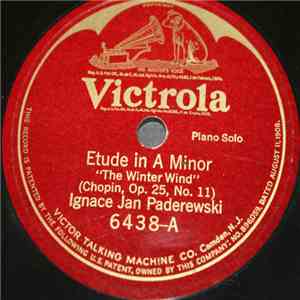 Ignace Jan Paderewski - Etude In A Minor "The Winter Wind" / Etude De Concert (In F Minor) download free