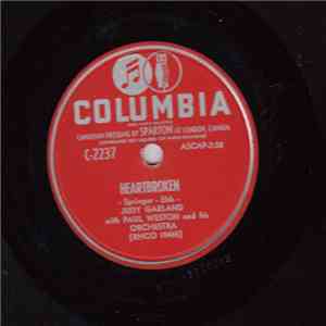 Judy Garland, Paul Weston And His Orchestra - Go Home, Joe / Heartbroken download free