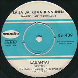 Laila Ja Ritva Kinnunen - Lauantai / Sä Kaunehin Oot download free
