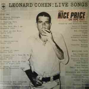 Leonard Cohen - Live Songs download free