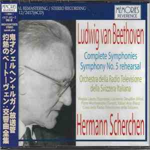 Ludwig van Beethoven ‒ Orchestra Della Radio Televisione Della Svizzera Italiana, Hermann Scherchen - Complete Symphonies / Symphony No. 5 Rehearsal download free