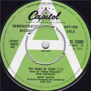 Nancy Wilson - Ten Years Of Tears / Willow Weep For Me download free