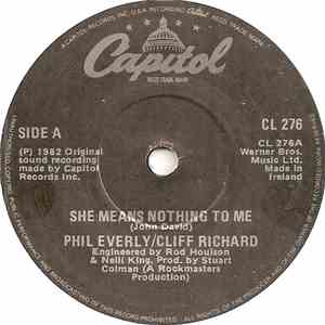 Phil Everly / Cliff Richard - She Means Nothing To Me download free