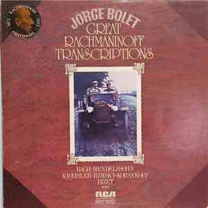 Rachmaninov - Jorge Bolet - Great Rachmaninoff Transcriptions download free