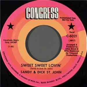 Sandy & Dick St. John - Sweet Sweet Lovin' download free