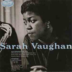 Sarah Vaughan - Sarah Vaughan download free