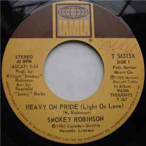 Smokey Robinson - Heavy On Pride (Light On Love) download free