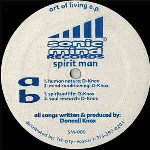 Spirit Man - Art Of Living E.P. download free